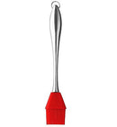 Espátula Silicone Cabo Ergonômico Pão Duro Aço Inox Gourmet Luxo 30 cm