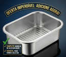 Bandeja de Inox Extra para facilitar seu dia por