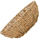 Cesta Oval Multiuso Fruteira em Fibra Natural Grande 46 cm
